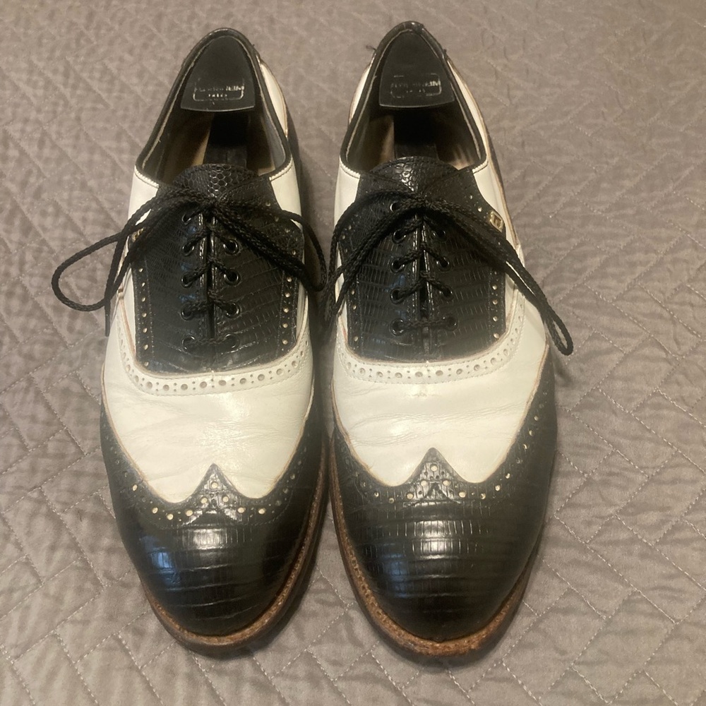 Footjoy classics leather golf shoes